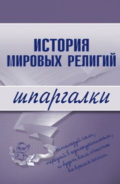 Сергей Панкин - История мировых религий: конспект лекций