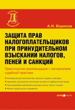 Александр Борисов - Споры с налоговыми органами и органами государственных внебюджетных фондов в новых условиях налогового администрирования. Практические рекомендации