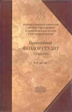 Преподобный Федор Студит - Наставления святого отца