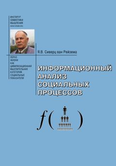 Ян Вильям Сиверц ван Рейзема - Информационный анализ социальных процессов. Проблемы социологической информатики.