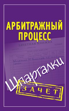 Ильдар Резепов - Арбитражный процесс. Шпаргалка