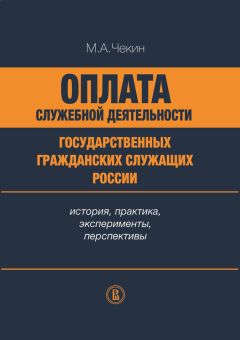 Михаил Чекин - Оплата служебной деятельности государственных гражданских служащих России: история, практика, эксперименты, перспективы