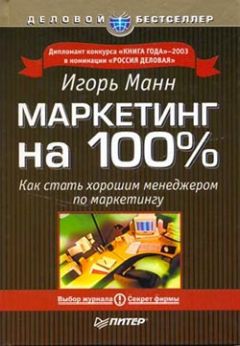 Игорь Манн - Маркетинг на 100 \%. Как стать хорошим менеджером по маркетингу