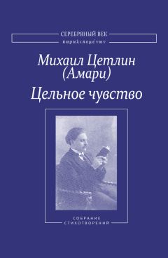 Михаил Цетлин (Амари) - Цельное чувство. Собрание стихотворений