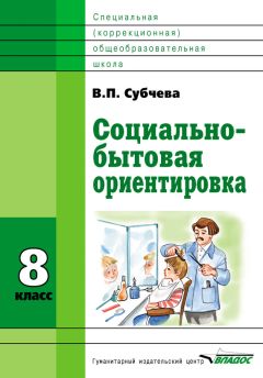 Вера Субчева - Социально-бытовая ориентировка. Методическое пособие. 5–9 класс