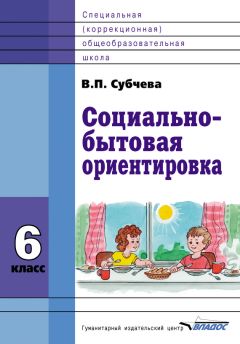 Вера Субчева - Социально-бытовая ориентировка. Методическое пособие. 5–9 класс