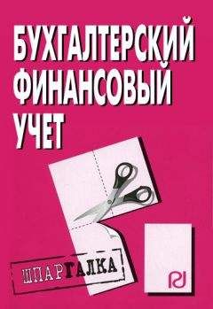 Коллектив авторов - Бухгалтерский финансовый учет: Шпаргалка