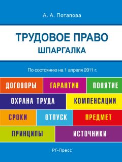 Никита Лютов - Российское трудовое законодательство и международные трудовые стандарты: соответствие и перспективы совершенствования: научно-практическое пособие