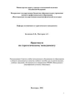 Екатерина Беликова - Практикум по стратегическому менеджменту