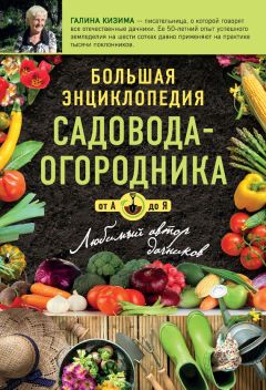 Галина Кизима - Большая энциклопедия садовода-огородник от А до Я