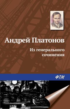 Андрей Платонов - Из генерального сочинения (сборник)