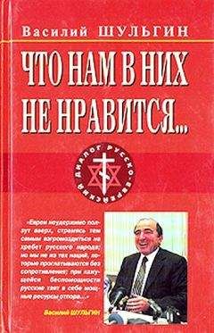 Василий Шульгин - Что нам в них не нравится…