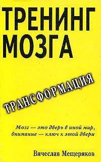 Вячеслав Мещеряков - Тренинг мозга. Действенный метод трансформации сознания