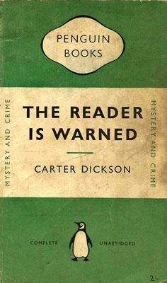 John Carr - The Reader Is Warned