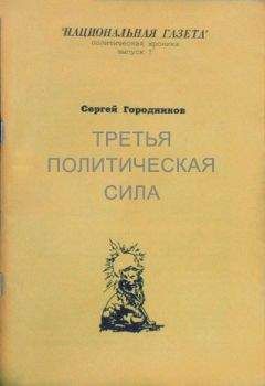 Сергей ГОРОДНИКОВ - ГОСУДАРСТВО И НАЦИОНАЛЬНАЯ РЕФОРМАЦИЯ