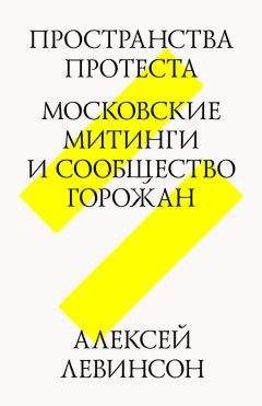 Алексей Левинсон - Пространства протеста. Московские митинги и сообщество горожан