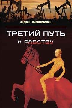 Андрей Пионтковский - Третий путь к рабству. О причинах путинизма и путях выхода