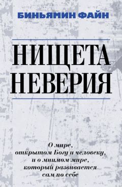 Биньямин Файн - Нищета неверия. О мире, открытом Богу и человеку, и о мнимом мире, который развивается сам по себе