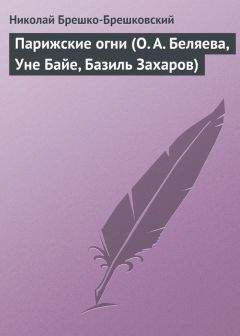 Николай Брешко-Брешковский - Парижские огни (О. А. Беляева, Уне Байе, Базиль Захаров)