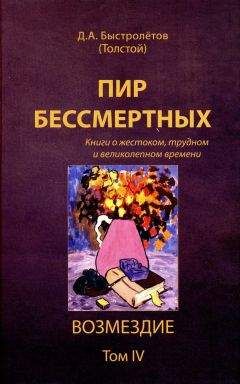 Дмитрий Быстролётов - Пир бессмертных: Книги о жестоком, трудном и великолепном времени. Возмездие. Том 3