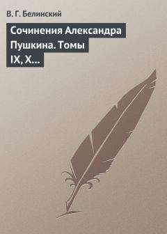 Виссарион Белинский - Сочинения Александра Пушкина. Статья одиннадцатая и последняя