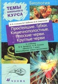 В. Алексеев - Простейшие. Губки. Кишечнополостные. Плоские черви. Круглые черви