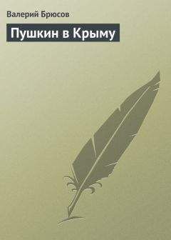 Валерий Брюсов - Стихотворная техника Пушкина