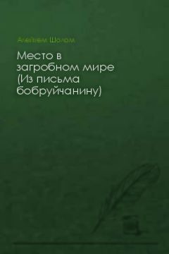  Шолом-Алейхем - Место в загробном мире (Из письма бобруйчанину)